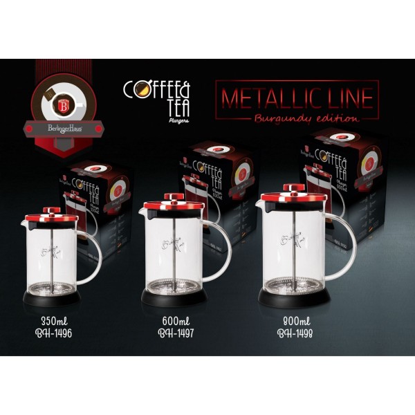 Чайний інфузор 600 мл Berlinger Haus Metallic Bordough Line BH-1497