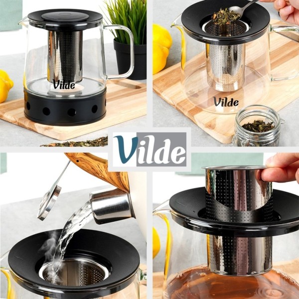Dzbanek do parzenia herbaty VILDE 259724 (1,5 l)