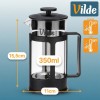 Zaparzacz tłokowy do kawy i herbaty VILDE 256426 (350 ml)