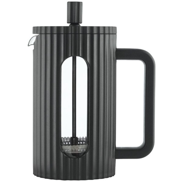 СКЛЯНИЙ ЧАЙНО-КАВОВИЙ ІНФУЗОР ФРЕНЧ-ПРЕС 600 МЛ ЧОРНИЙ KLAUSBERG KB-7746
