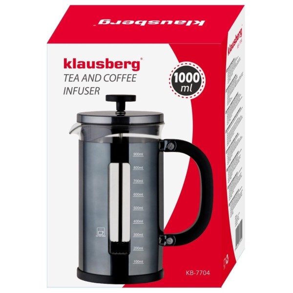 Zaparzacz do kawy i herbaty Klausberg KB-7704 (1.0 l)