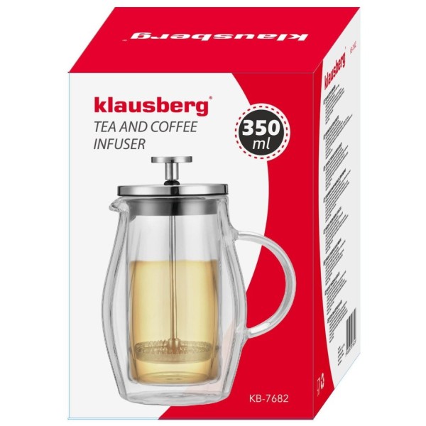 Zaparzacz do kawy i herbaty Klausberg KB-7682 (0,35 l)