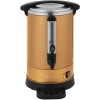 Кавоварка з краном та піддоном для кранів 14 л 1500 Вт золотого кольору