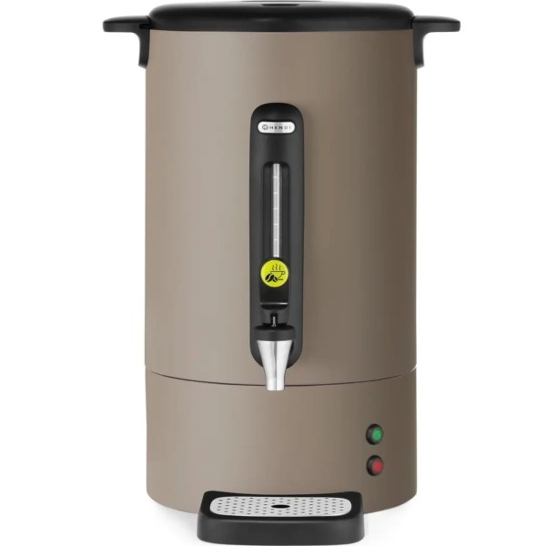 Кавоварка з краном та піддоном для кранів 14 л 1750 Вт - сіро-коричнева