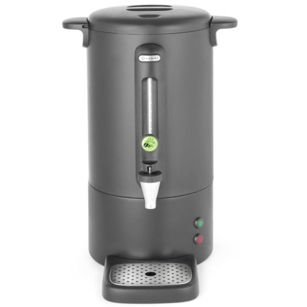 Кавоварка-перколятор з краном, що запобігає протіканню, чорна, Concept Line, 7 л - Hendi 211472