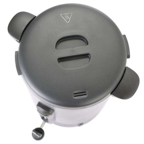 Кавоварка-перколятор з краном, що запобігає протіканню, чорна, Concept Line, 7 л - Hendi 211472