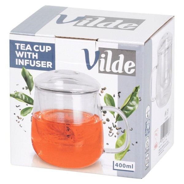 Kubek do zaparzania herbaty VILDE 139816 (400 ml)