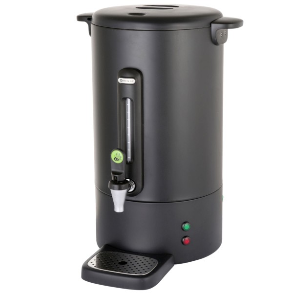 Кавоварка-перколятор з краном без протікання, чорна, Concept Line, 13 л - Hendi 211489