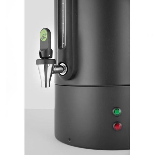 Кавоварка-перколятор з краном без протікання, чорна, Concept Line, 13 л - Hendi 211489