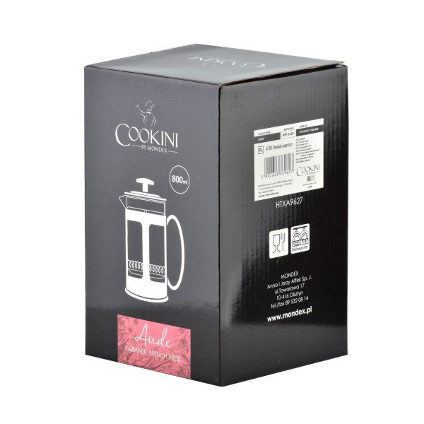 Dzbanek do parzenia herbaty Cookini AUDE (800 ml)