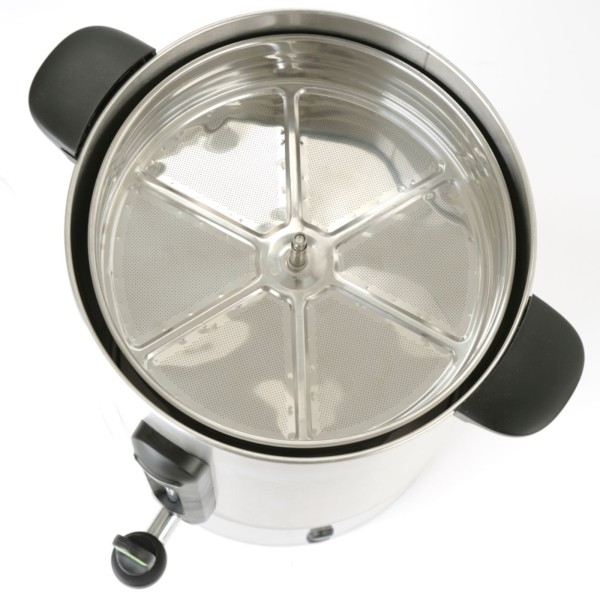 Кавоварка-перколятор з краном, що запобігає протіканню, сталь, Concept Line, 7 л - Hendi 211434