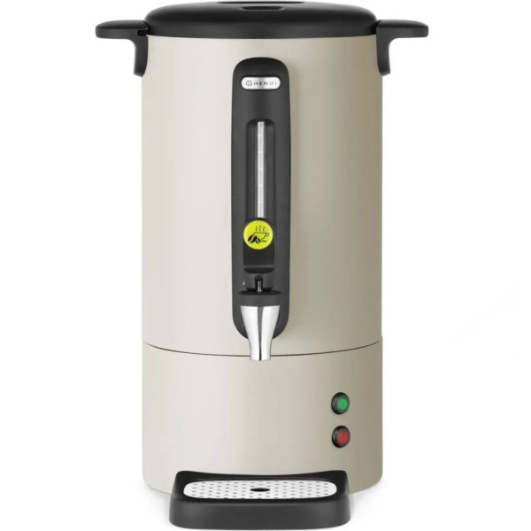 Кавоварка з краном та піддоном для кранів 7 л 1050 Вт - світло-сіра