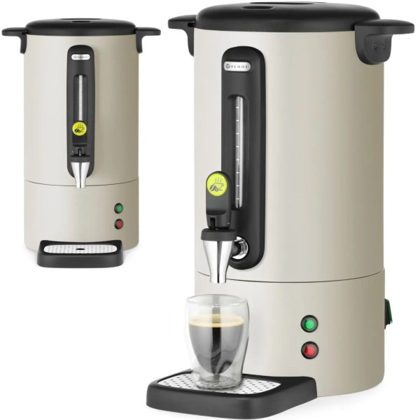 Кавоварка з краном та піддоном для кранів 7 л 1050 Вт - світло-сіра