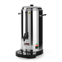 Електрична кавоварка з подвійними стінками, 15 л - Hendi 211304