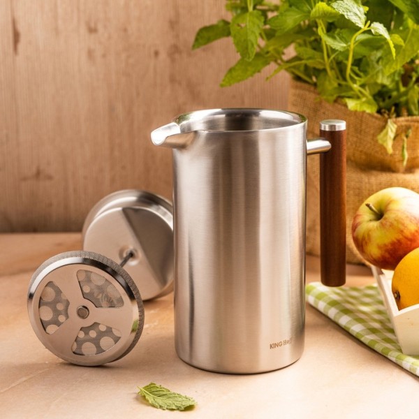 Zaparzacz tłokowy do kawy i herbaty Kinghoff KH-1995 (1 l)