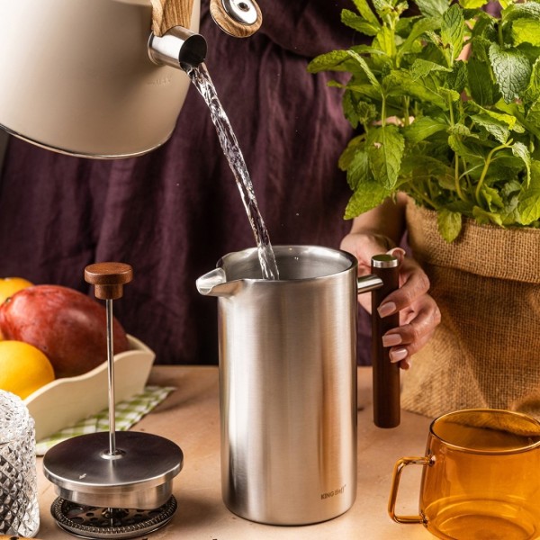 Zaparzacz tłokowy do kawy i herbaty Kinghoff KH-1995 (1 l)