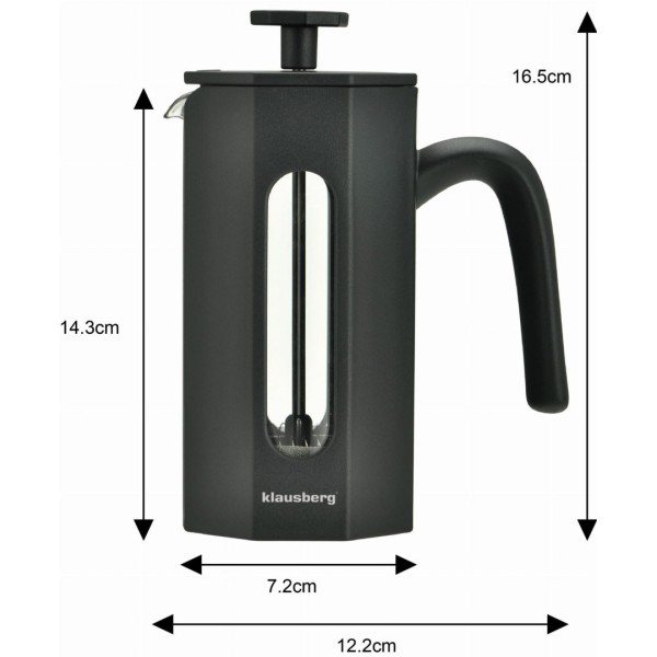Френч-прес для кави/чаю 0,35 л Klausberg KB-7676