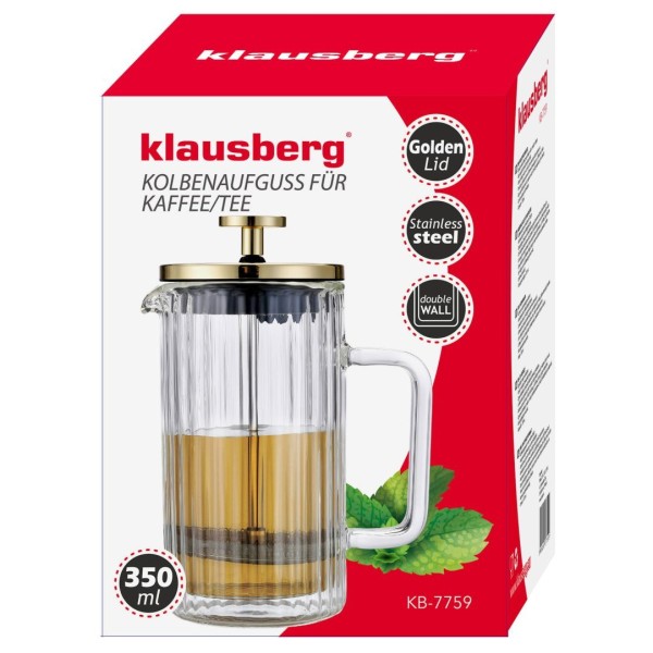 Zaparzacz do kawy i herbaty Klausberg KB-7759 (350 ml)