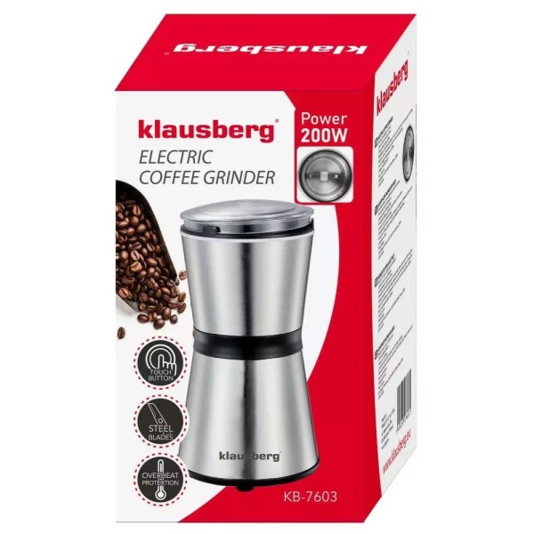 Електрична кавомолка KLAUSBERG KB-7603