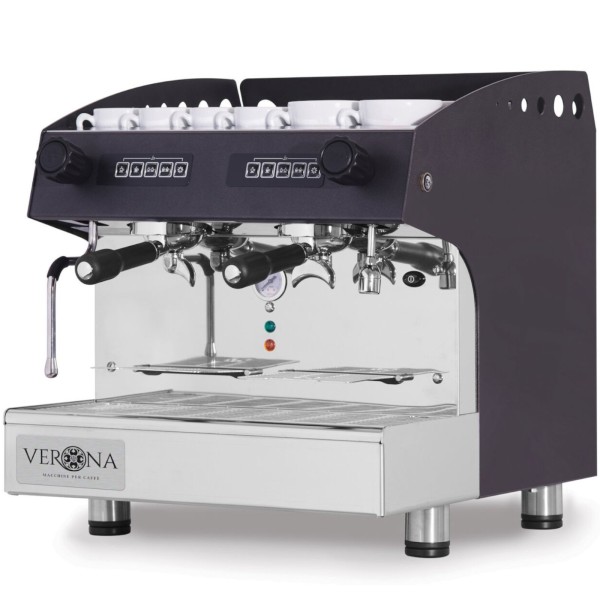 Ekspres do kawy kolbowy Hendi JULIA COMPACT (2-grupowy)