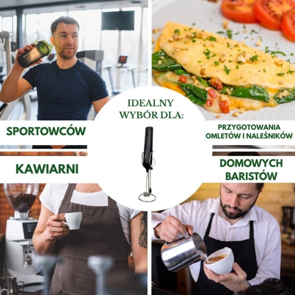 Spieniacz do mleka Kinghoff KH-2001 (elektryczny)