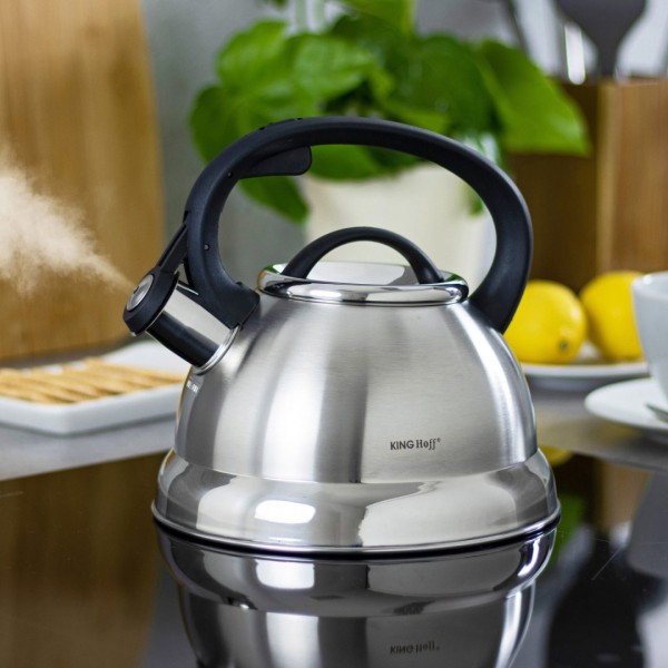 Чайник з матової сталі 2,2 л KiNGHOFF KH-3774