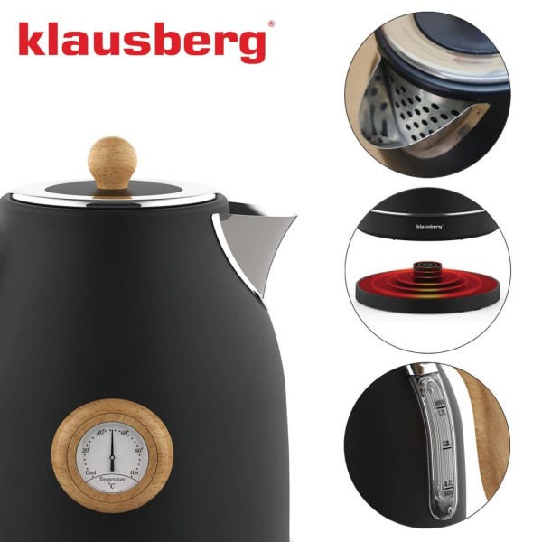 Czajnik elektryczny Klausberg KB-7907 (1.7 l)