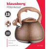 СТАЛЕВИЙ ЧАЙНИК 2,8 Л WOOD LINE KLAUSBERG KB-7396 / 7510