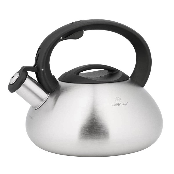 СТАЛЕВИЙ ЧАЙНИК 3.0 Л САТИНОВИЙ KiNGHOFF KH-3269