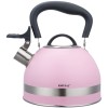 KINGHOFF KH-1856 РОЖЕВИЙ МАЛИЙ СТАЛЕВИЙ ГАЗОВИЙ ЧАЙНИК 1.8 Л ІНДУКЦІЙНИЙ