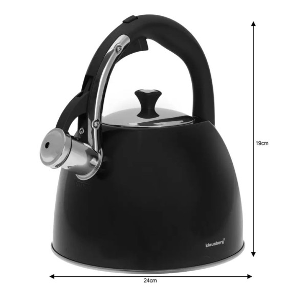 Чайник Klausberg зі свистком 2,2 л KB-7410