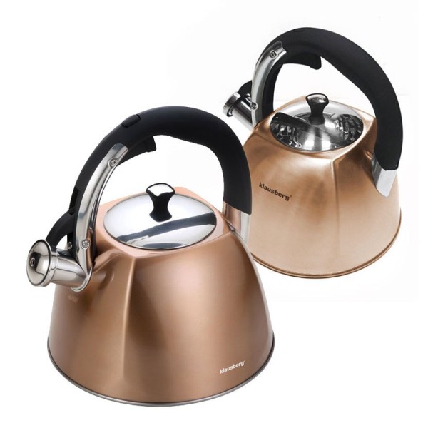 СТАЛЕВИЙ ЧАЙНИК 3.0 Л KLAUSBERG KB-7202