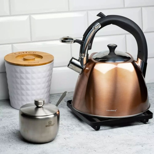СТАЛЕВИЙ ЧАЙНИК 3.0 Л KLAUSBERG KB-7202