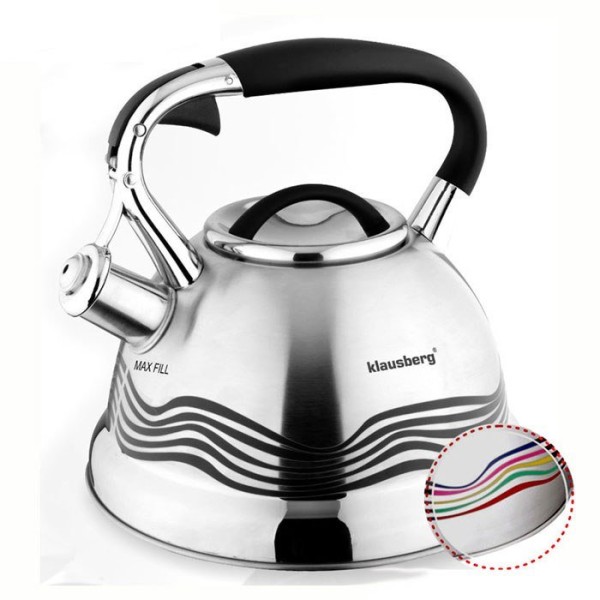 Czajnik stalowy Kinghoff KB-7048 (3.0 l)