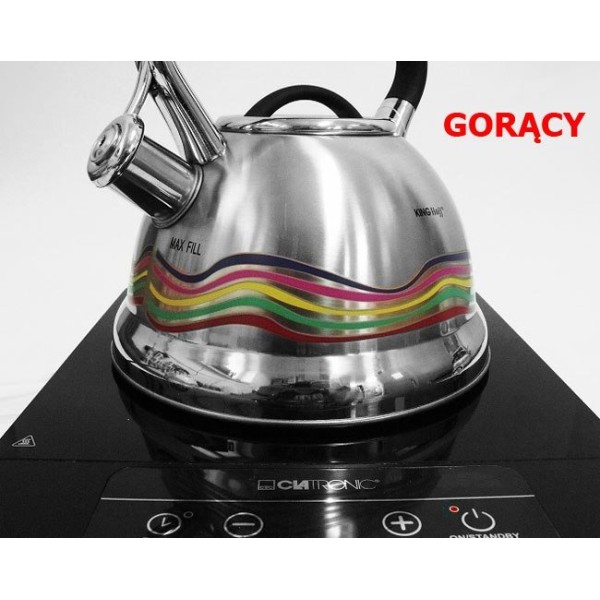 Czajnik stalowy Kinghoff KB-7048 (3.0 l)