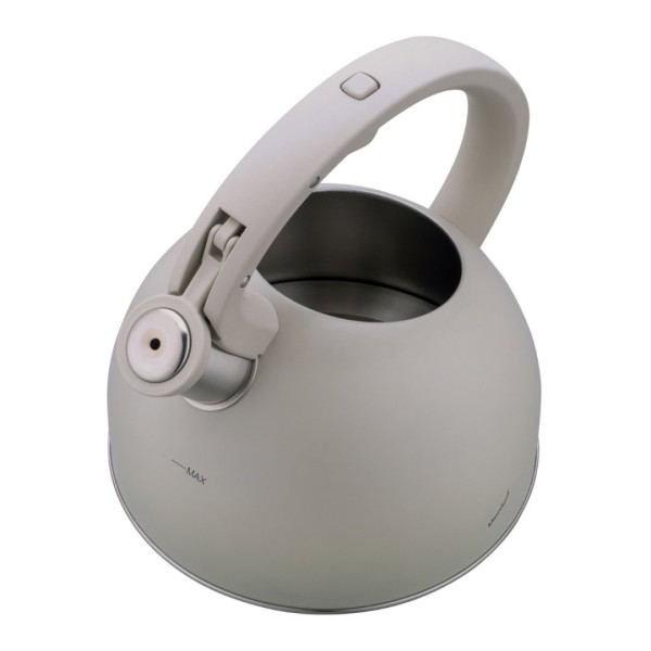 СТАЛЕВИЙ ЧАЙНИК ЗІ СВИСТКОМ 2,5 Л KLAUSBERG KB-7912