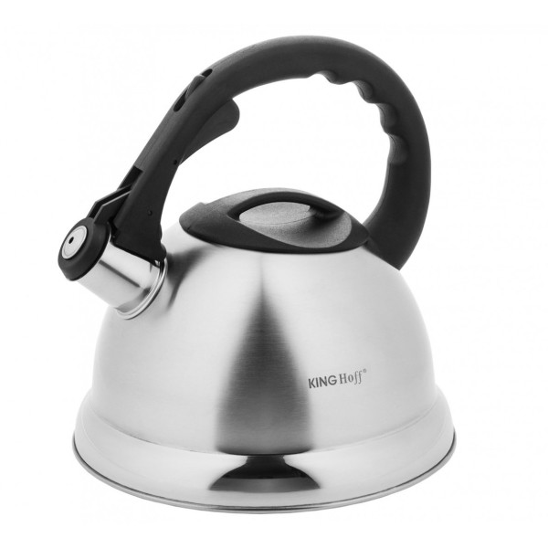 Сталевий чайник KiNGHOFF 3.0 л, нержавіюча сталь KH-3244