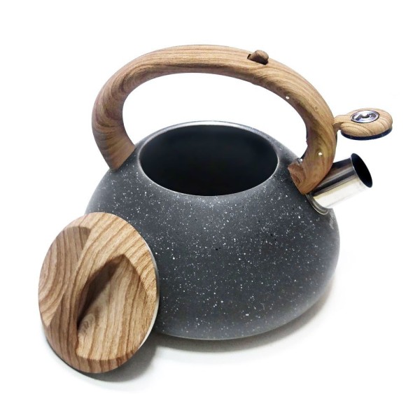 СТАЛЕВИЙ ЧАЙНИК 2,7 Л WOOD LINE KLAUSBERG KB-7250-n