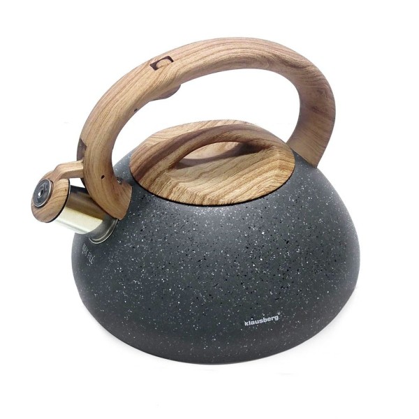 СТАЛЕВИЙ ЧАЙНИК 2,7 Л WOOD LINE KLAUSBERG KB-7250-n