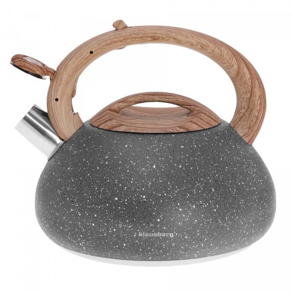 СТАЛЕВИЙ ЧАЙНИК 2,7 Л WOOD LINE KLAUSBERG KB-7250-n