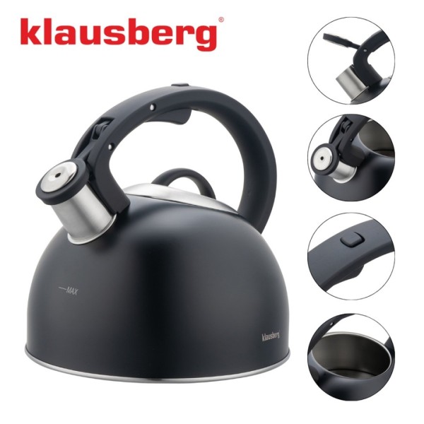 Czajnik ze stali nierdzewnej Klausberg KB-7911 (2,5 l)