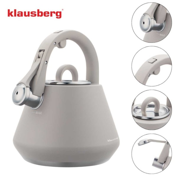 Czajnik ze stali nierdzewnej Klausberg KB-7949 (2,5 l)