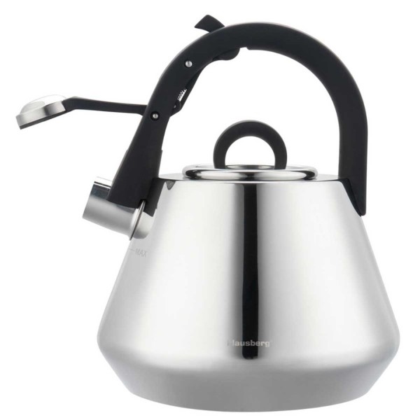 СТАЛЕВИЙ ЧАЙНИК ЗІ СВИСТКОМ 2,5 Л KLAUSBERG KB-7947