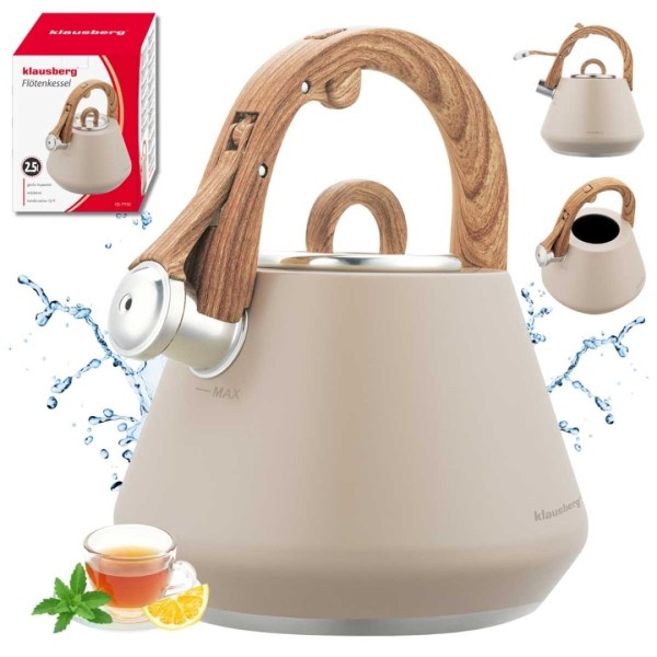 Czajnik stalowy Klausberg KB-7950 (2,5 l)