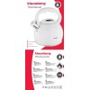 СТАЛЕВИЙ ЧАЙНИК 3.0 Л KLAUSBERG MARMO KB-7265