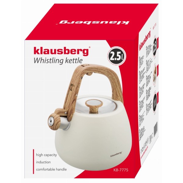 Czajnik stalowy Klausberg KB-7775 (2,5 l)