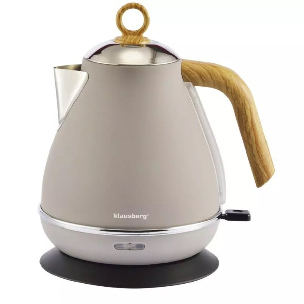 Електричний чайник 1.7 л Klausberg KB-7707 бежевий