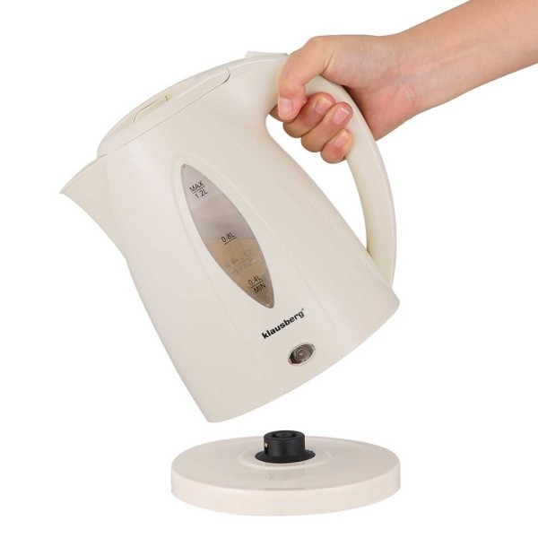 Електричний чайник 1.2 л Klausberg KB-9002 Cream
