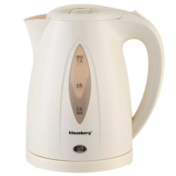 Електричний чайник 1.2 л Klausberg KB-9002 Cream
