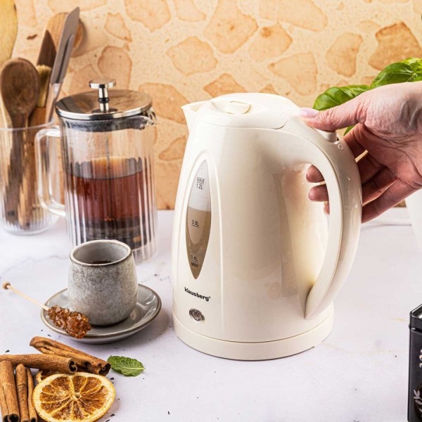 Електричний чайник 1.2 л Klausberg KB-9002 Cream